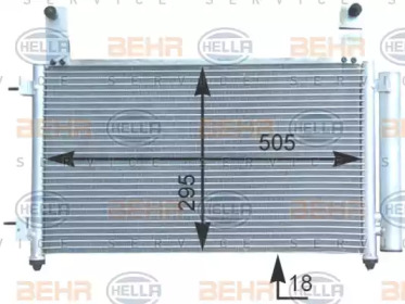 Конденсатор (HELLA: 8FC 351 303-141)