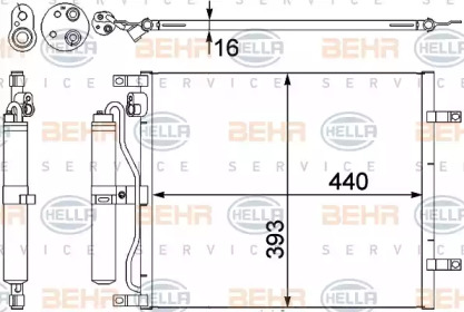 Конденсатор (HELLA: 8FC 351 303-251)