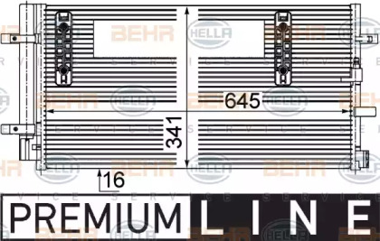 Конденсатор (HELLA: 8FC 351 303-501)