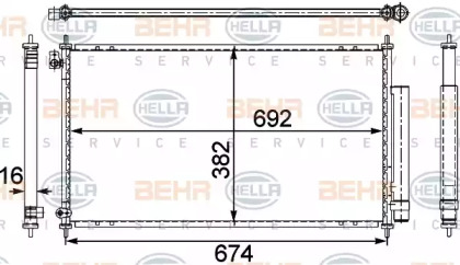 Конденсатор (HELLA: 8FC 351 303-681)