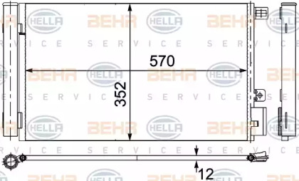 Конденсатор (HELLA: 8FC 351 304-261)