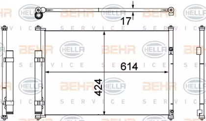 Конденсатор (HELLA: 8FC 351 304-351)