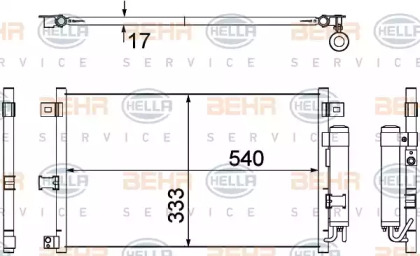 Конденсатор (HELLA: 8FC 351 304-741)