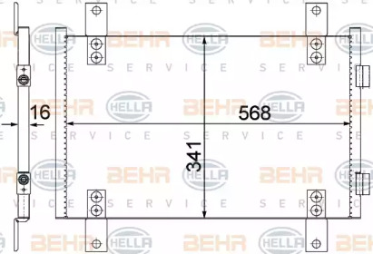 Конденсатор (HELLA: 8FC 351 305-551)