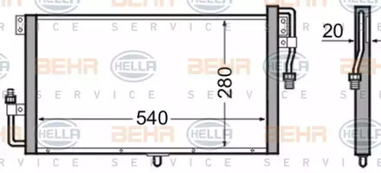 Конденсатор (HELLA: 8FC 351 306-401)