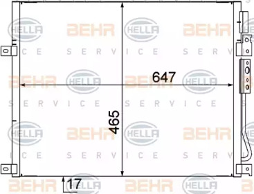 Конденсатор (HELLA: 8FC 351 309-111)