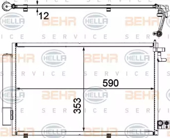 Конденсатор (HELLA: 8FC 351 309-281)