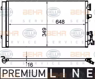 Конденсатор (HELLA: 8FC 351 310-541)