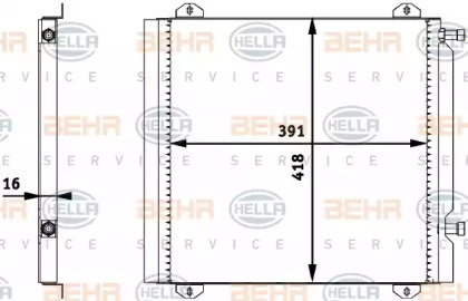 Конденсатор (HELLA: 8FC 351 317-761)