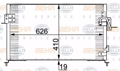 Конденсатор (HELLA: 8FC 351 318-001)