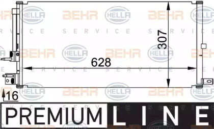 Конденсатор (HELLA: 8FC 351 318-401)