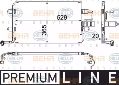 Конденсатор (HELLA: 8FC 351 318-581)