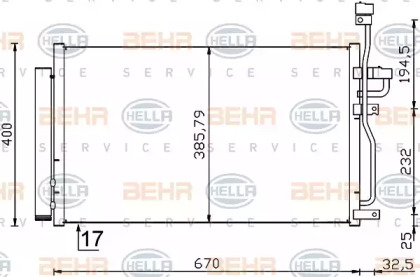 Конденсатор (HELLA: 8FC 351 319-191)