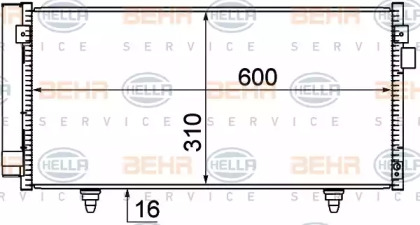 Конденсатор (HELLA: 8FC 351 319-221)