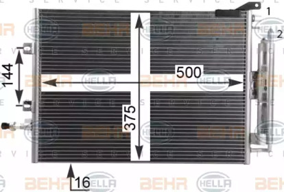 Конденсатор (HELLA: 8FC 351 319-244)