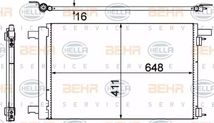 Конденсатор (HELLA: 8FC 351 319-461)