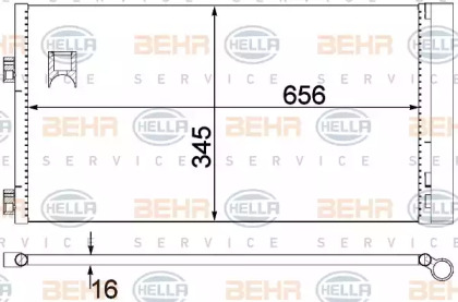 Конденсатор (HELLA: 8FC 351 319-644)