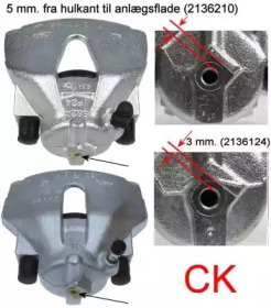 Тормозной суппорт (HELLA: 8AC 355 391-441)