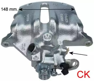 Тормозной суппорт (HELLA: 8AC 355 392-081)