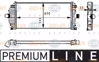 Теплообменник (HELLA: 8ML 376 723-101)