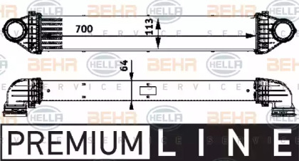 Теплообменник (HELLA: 8ML 376 723-551)