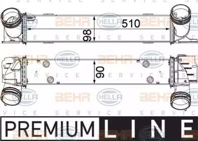 Теплообменник (HELLA: 8ML 376 731-791)