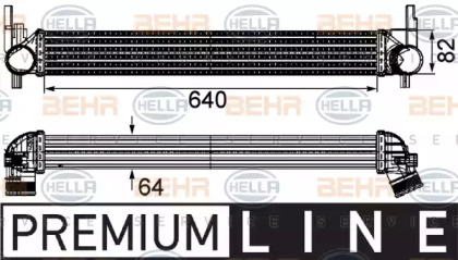 Теплообменник (HELLA: 8ML 376 746-141)