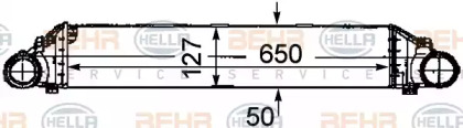 Теплообменник (HELLA: 8ML 376 746-331)