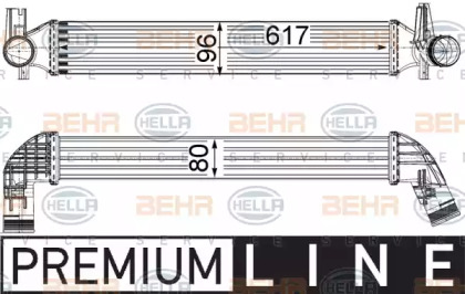 Теплообменник (HELLA: 8ML 376 749-831)