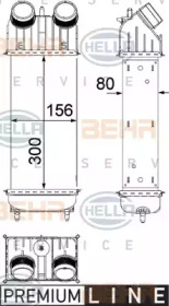 Теплообменник (HELLA: 8ML 376 756-401)