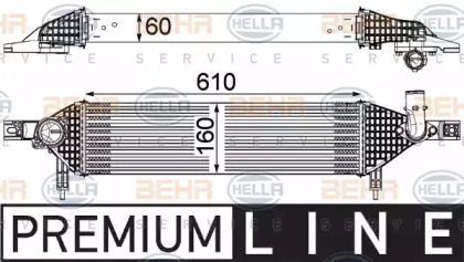 Теплообменник (HELLA: 8ML 376 762-201)