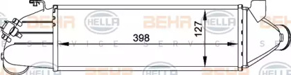 Теплообменник (HELLA: 8ML 376 765-021)