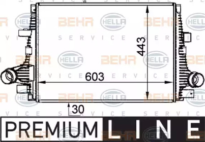 Теплообменник (HELLA: 8ML 376 765-061)