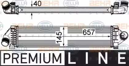 Теплообменник (HELLA: 8ML 376 791-761)