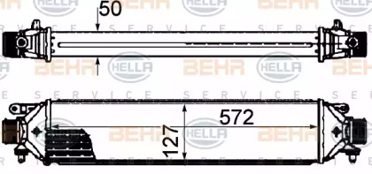 Теплообменник (HELLA: 8ML 376 899-131)