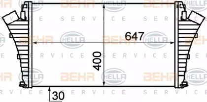 Теплообменник (HELLA: 8ML 376 899-151)