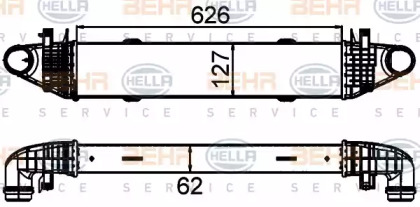 Теплообменник (HELLA: 8ML 376 899-191)