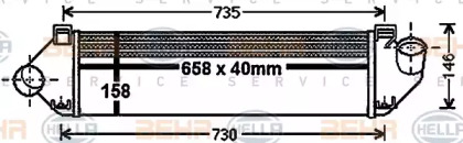 Теплообменник (HELLA: 8ML 376 900-581)