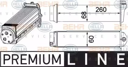 Теплообменник (HELLA: 8ML 376 924-101)