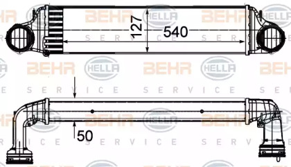 Теплообменник (HELLA: 8ML 376 988-064)