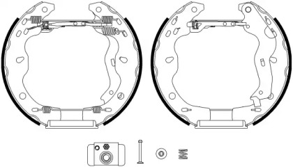 Комлект тормозных накладок (HELLA: 8DB 355 022-941)