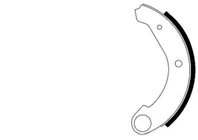 Комлект тормозных накладок (HELLA: 8DB 355 000-001)