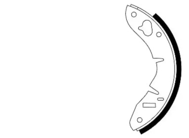 Комлект тормозных накладок (HELLA: 8DB 355 000-011)