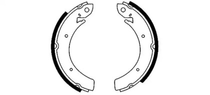 Комлект тормозных накладок (HELLA: 8DB 355 001-391)