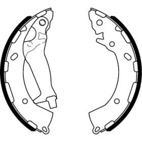 Комлект тормозных накладок (HELLA: 8DB 355 000-401)