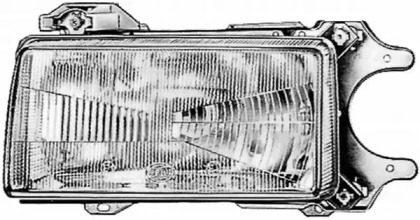 Фара (HELLA: 1AG 004 580-151)