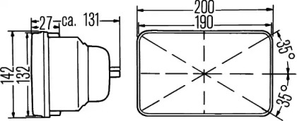 Вставка (HELLA: 1AE 003 427-011)