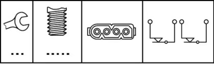 Переключатель (HELLA: 6DF 007 666-001)