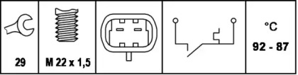 Переключатель (HELLA: 6ZT 007 807-011)