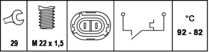 Переключатель (HELLA: 6ZT 007 808-011)